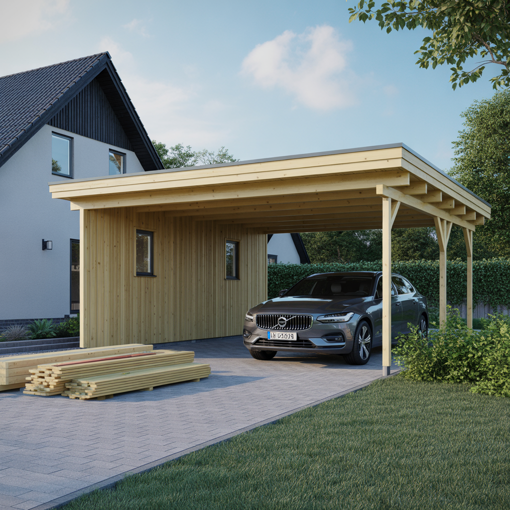 5.Bygga en carport sa gor du ratt fran borjan