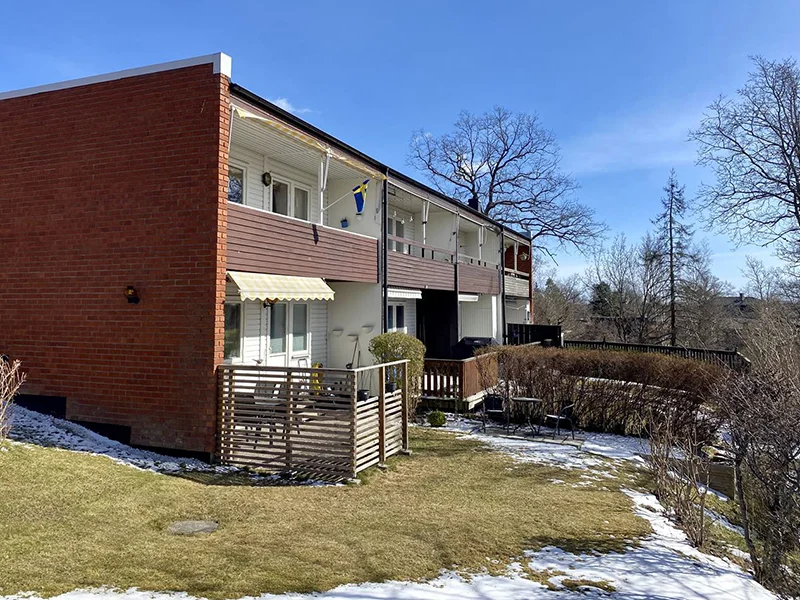 Renovering av fasad tegelfogar Tronninge Halland