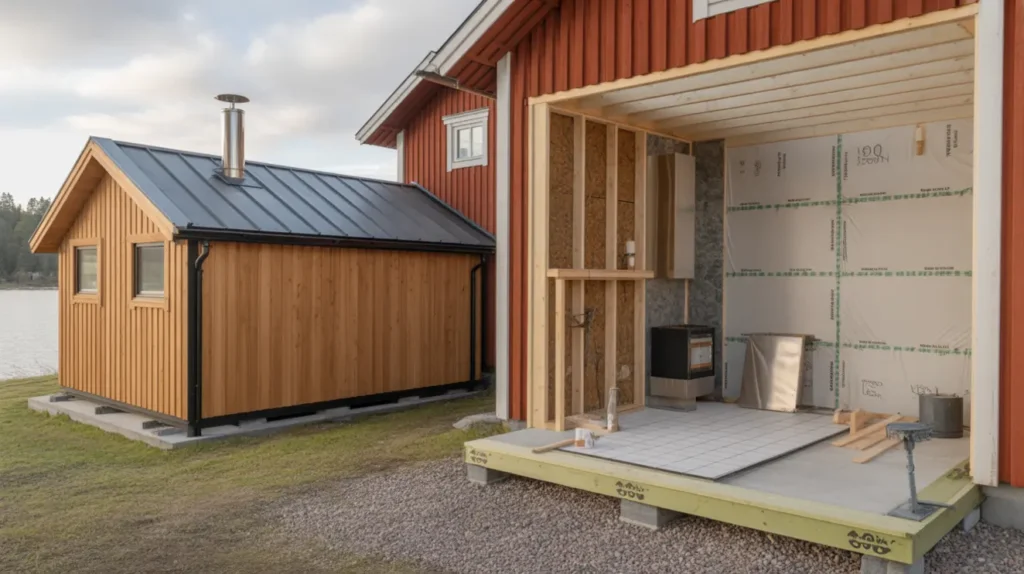 platsbyggd bastu eller f rdigmodul s v ljer du r tt kostnad m tt ventilation och s ker montering